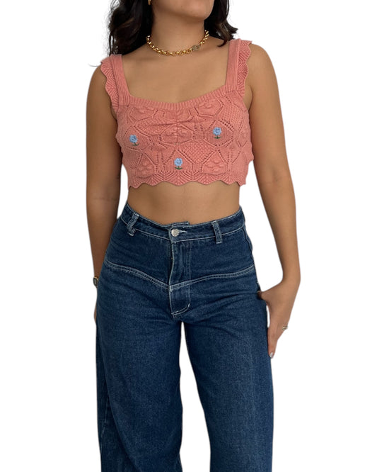 Top tejido talla S
