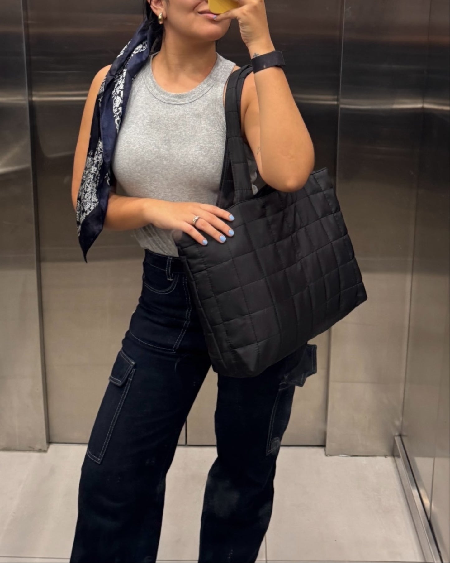 The To-Go Puffer Bag By Adriana del Mar