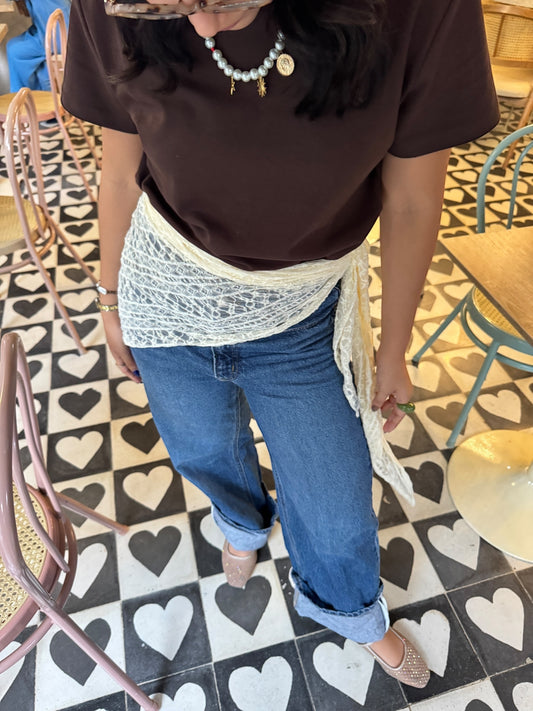 Amore Lace scarf