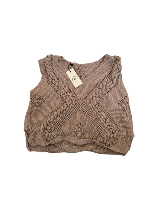 Top tejido talla M